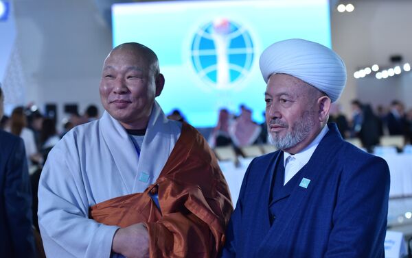 Участники и гости Съезда лидеров мировых и традиционных религий - Sputnik Казахстан