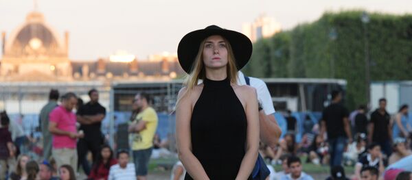 Архивное фото туристки - Sputnik Казахстан