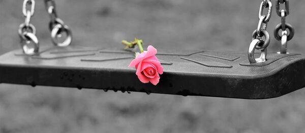 Цветы не пустых качелях, иллюстративное фото - Sputnik Казахстан