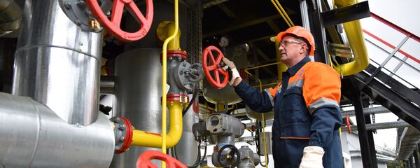 Газодобывающее предприятие, архивное фото Газодобывающее предприятие, архивное фото - Sputnik Казахстан