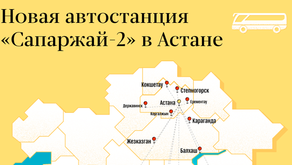 Новая автостанция в Астане - Sputnik Казахстан
