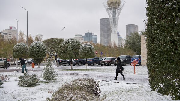 Виды Астаны зимой - Sputnik Казахстан