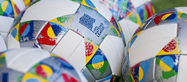 Мяч УЕФА -Лига наций Мяч УЕФА -Лига наций - Sputnik Казахстан