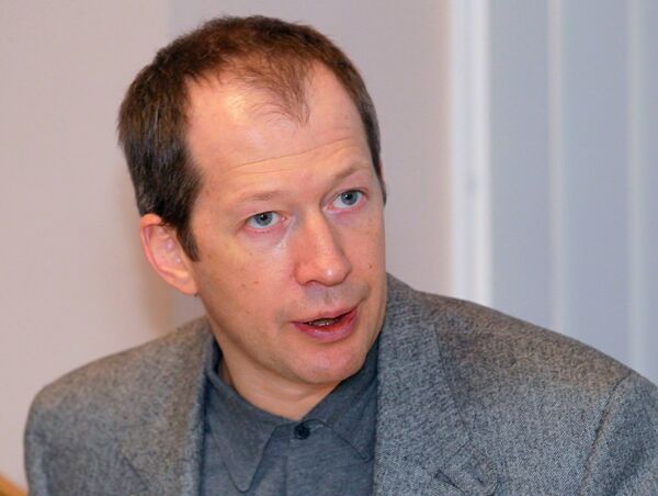 Генеральный директор ПБК Локомотив-Кубань Андрей Ведищев Генеральный директор ПБК Локомотив-Кубань Андрей Ведищев - Sputnik Казахстан