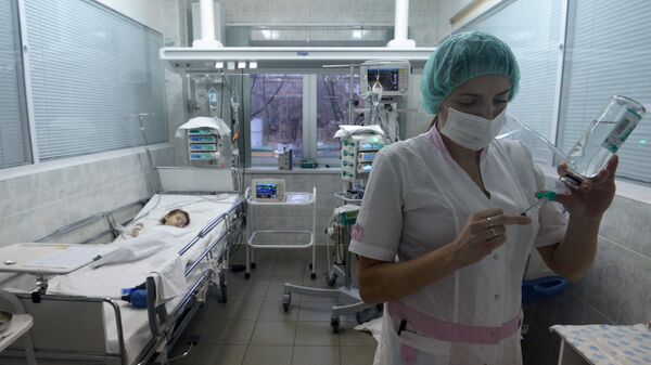 Архивное фото детской больницы - Sputnik Казахстан