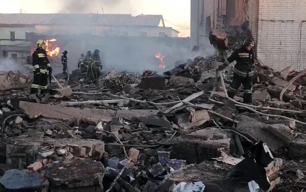 Взрыв на заводе пиротехники «Авангард» в Ленинградской области - Sputnik Казахстан