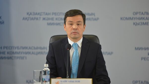 Руководитель столичного департамента охраны общественного здоровья Садвакас Байгабулов - Sputnik Казахстан