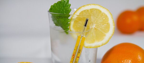 Лимон мен стақан, тұмау - Sputnik Қазақстан