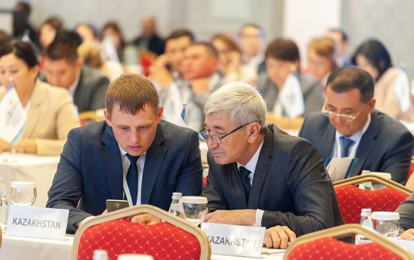 Участники Саммита мэров городов в Алматы - Sputnik Казахстан