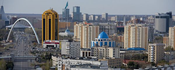 Виды Астаны, Мост через реку Ишим - Sputnik Казахстан