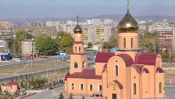 Здание Никольского собора в Темиртау - Sputnik Казахстан