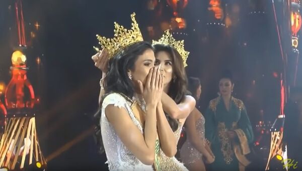 Победительница конкурса красоты Miss Grand International 2018 упала в обморок во время награждения - Sputnik Казахстан