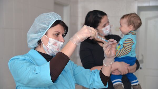Архивное фото детской поликлиники - Sputnik Казахстан