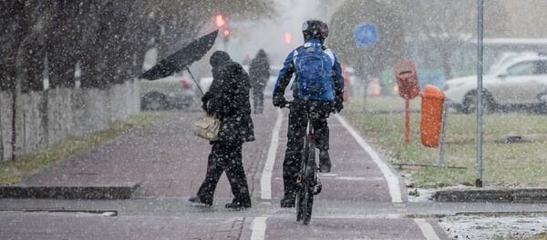 Непогода в Астане, архивное фото - Sputnik Казахстан