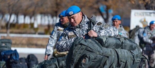 Отправка казахстанской миротворческой роты в Ливан - Sputnik Казахстан