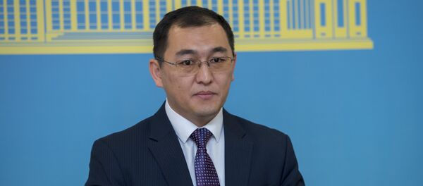 Официальный представитель МИД РК Айбек Смадияров - Sputnik Казахстан