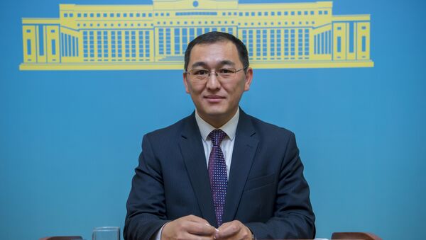 Официальный представитель МИД РК Айбек Смадияров - Sputnik Казахстан