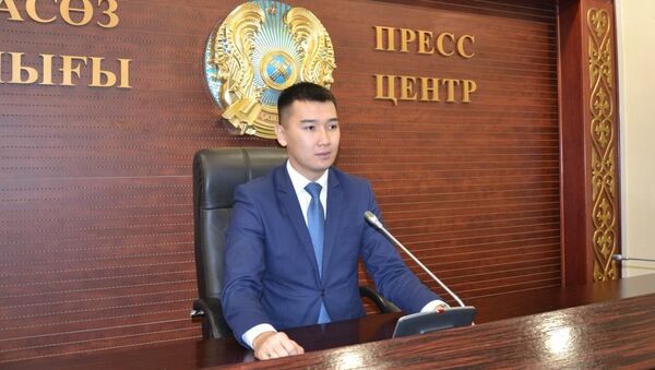 Официальный представитель комитета по чрезвычайным ситуациям Нурсултан Нурахметов  - Sputnik Казахстан