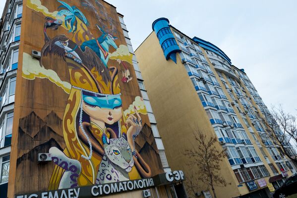 Международный фестиваль Mural Fest - Sputnik Казахстан