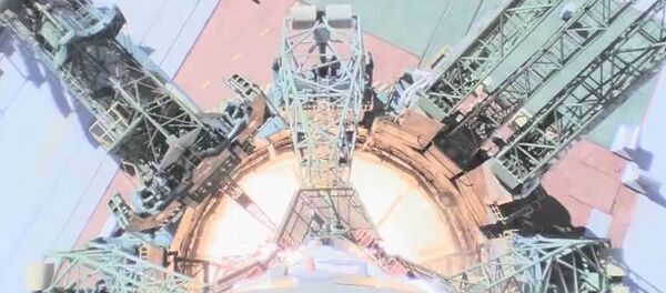 Видеозапись аварии Союза Видеозапись аварии Союза - Sputnik Казахстан