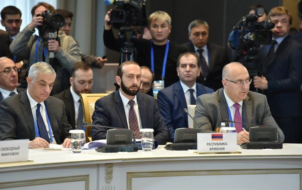 Заседание совета глав правительств СНГ в Астане - Sputnik Казахстан