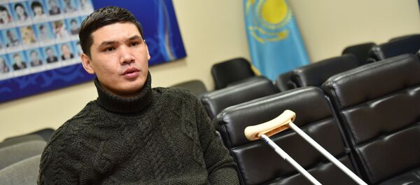 Параспортшы-жүзуші Ержан Сәлімгереев Параспортшы-жүзуші Ержан Сәлімгереев - Sputnik Қазақстан