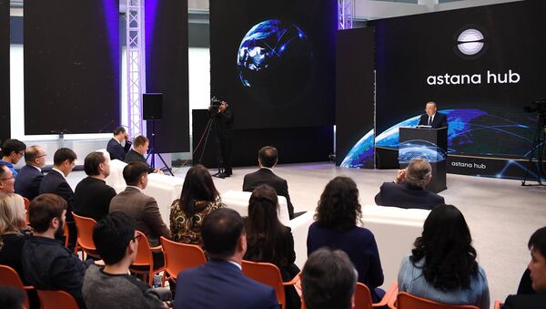 Президент принял участие в церемонии официального открытия Международного технологического парка IT-стартапов Астана Хаб - Sputnik Казахстан