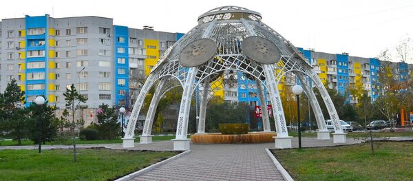 Сквер на улице Жамбыла - Sputnik Казахстан