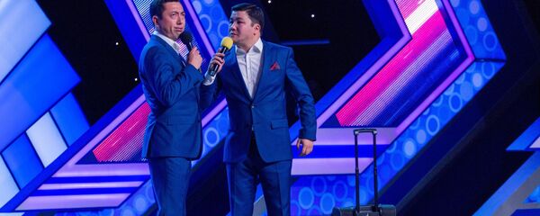 КВН-щики Кумар Лукманов и Турсынбек Кабатов (справа) - Sputnik Казахстан