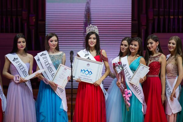 Конкурс красоты Мисс Алматы-2016 - Sputnik Казахстан