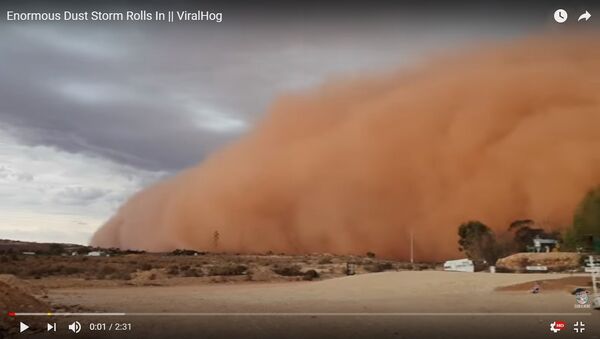 Гигантская пыльная буря - видео - Sputnik Казахстан