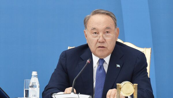 Президент Казахстана Нурсултан Назарбаев на заседании Astana Club - Sputnik Казахстан