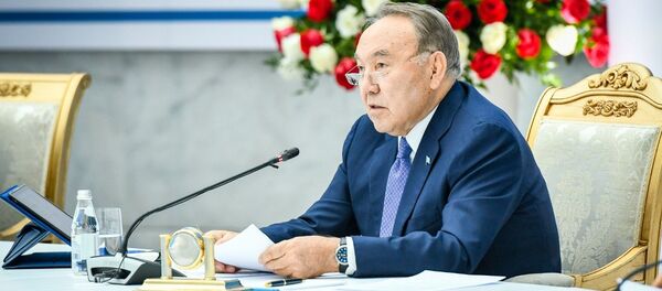 Президент Казахстана Нурсултан Назарбаев на заседании Astana Club Президент Казахстана Нурсултан Назарбаев на заседании Astana Club - Sputnik Казахстан