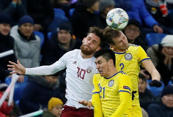 Матч Казахстан - Латвия в рамках Лиги нации - Sputnik Казахстан