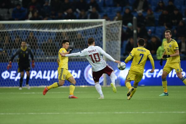 Матч Казахстан - Латвия в рамках Лиги нации - Sputnik Казахстан