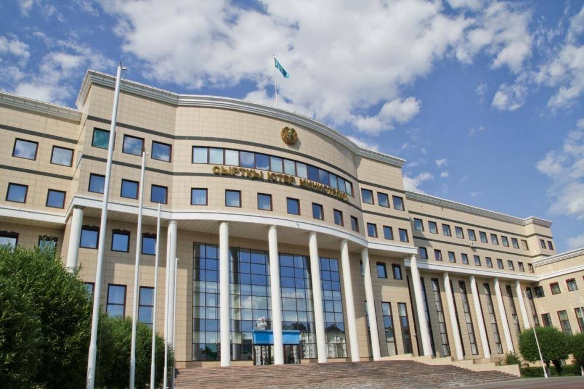 Здание министерства иностранных дел Казахстана в Астане - Sputnik Казахстан, 1920, 01.07.2024