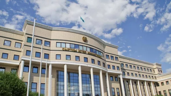 Здание министерства иностранных дел Казахстана в Астане - Sputnik Казахстан