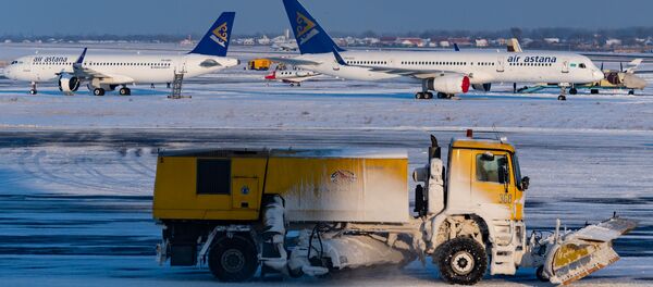 Самолеты Эйр Астана в аэропорту - Sputnik Казахстан