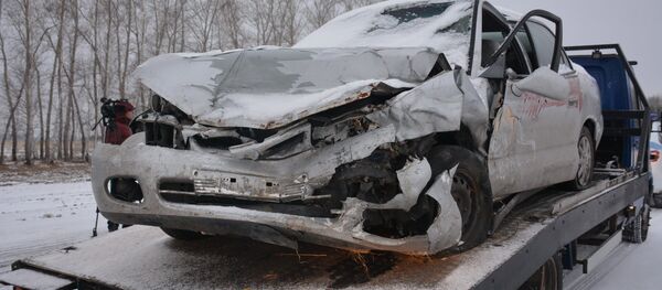 Автокараван ко Всемирному дню памяти жертв ДТП - Sputnik Казахстан