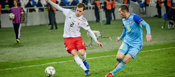 Матч Казахстан Грузия, Лига наций - Sputnik Казахстан