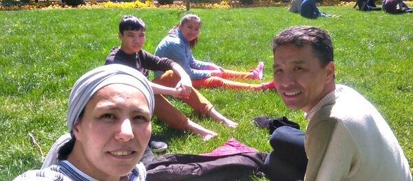 Түркиядағы қандасымыз Шерхан Деништуктың отбасы - Sputnik Қазақстан