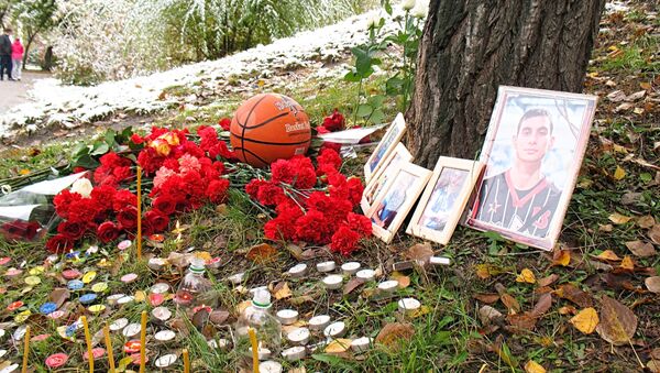 Петропавловск простился с погибшим баскетболистом Игорем Нанаевым - Sputnik Казахстан