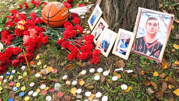 Петропавловск простился с погибшим баскетболистом Игорем Нанаевым - Sputnik Казахстан