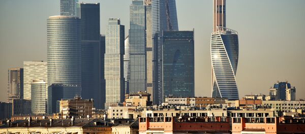 Жилые дома и небоскребы делового центра Москва-сити - Sputnik Қазақстан