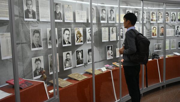 В музее АЛЖИР, архивное фото - Sputnik Казахстан
