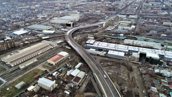 Новая транспортная развязка от проспекта Назарбаева до улицы Жансугурова в Алматы - Sputnik Казахстан