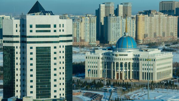 Нур-Султан, вид на здание Акорды - Sputnik Казахстан