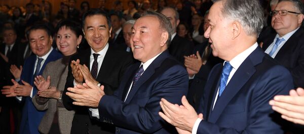 Нұрсұлтан Назарбаев Елбасы жолы. Астана көркем фильмінің премьерасына барды - Sputnik Қазақстан