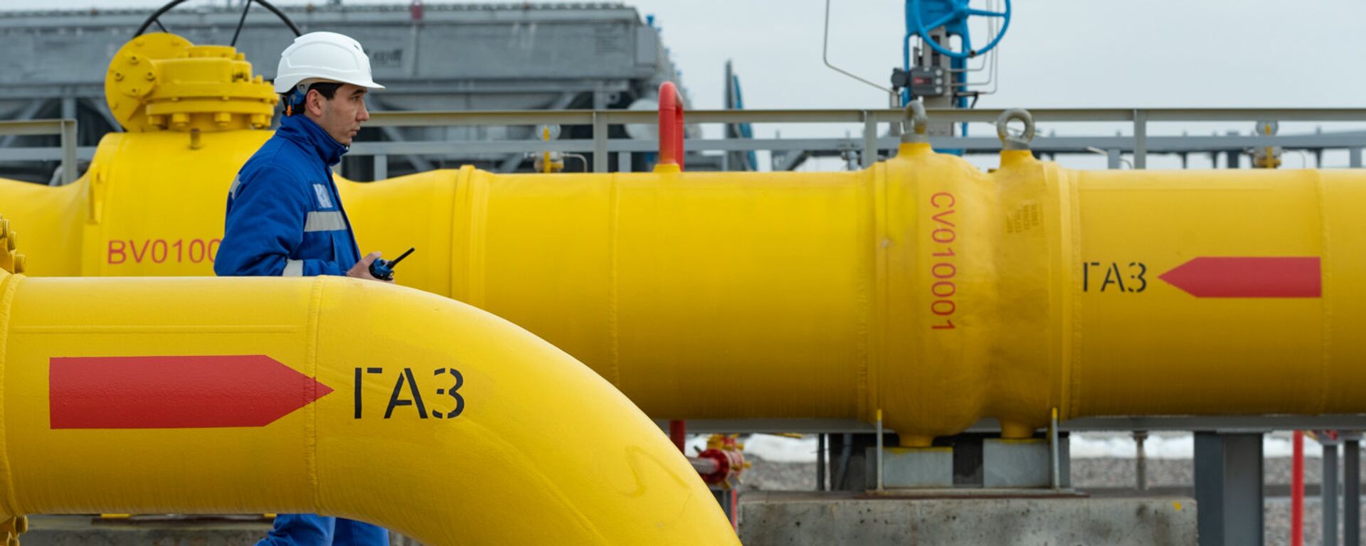 Газ құбыры, архивтегі сурет Газ құбыры, архивтегі сурет - Sputnik Қазақстан, 1920, 11.02.2021
