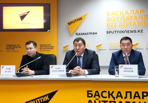 Презентация нового кюя в мультимедийном пресс-центре Sputnik Казахстан - Sputnik Казахстан